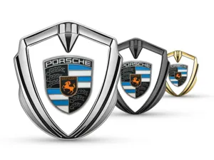 Porsche Badge Logo Custom Forza Disegno Adattabile
